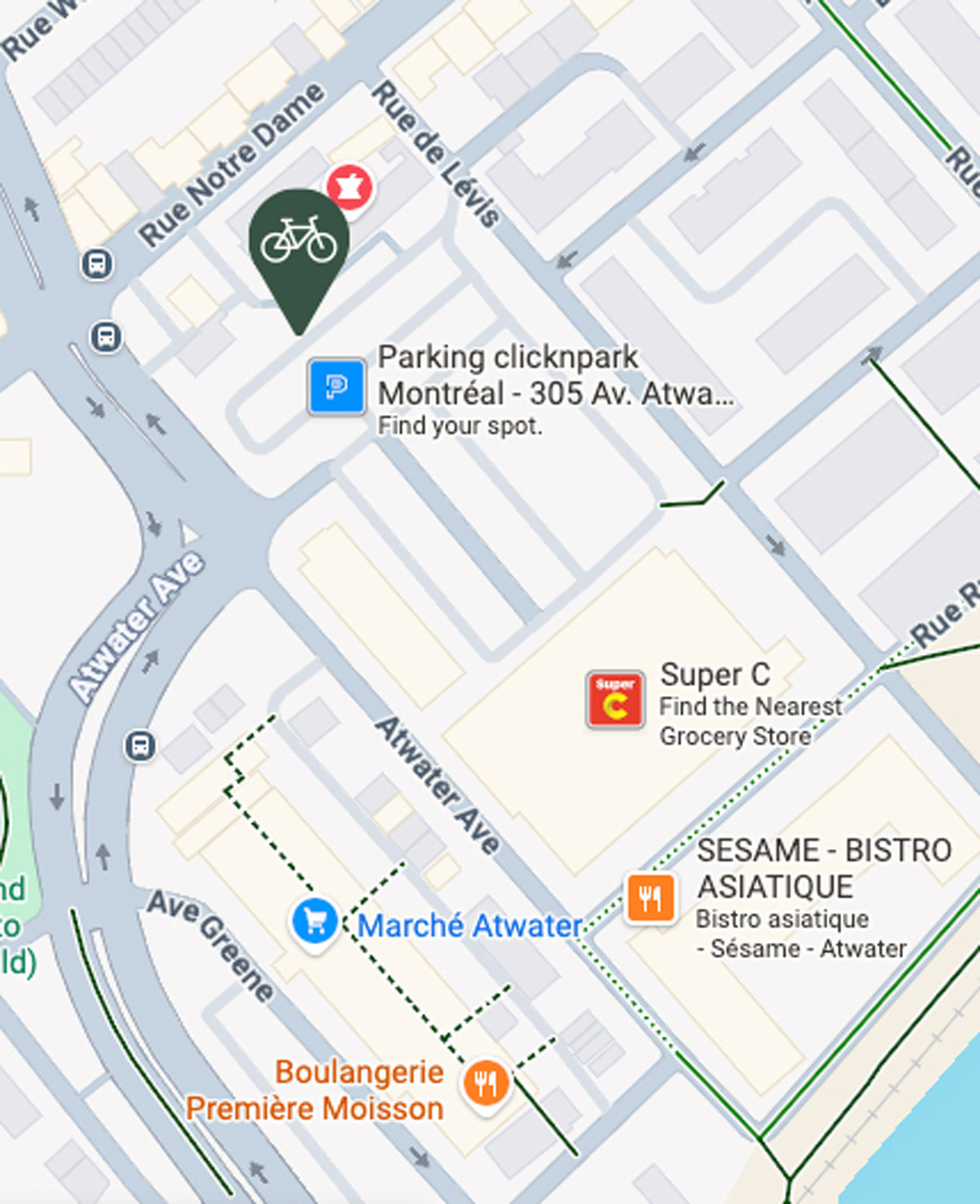 Map of Meeting Location
